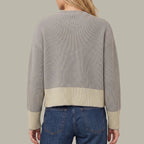 Sienna Stripe Rib Pullover