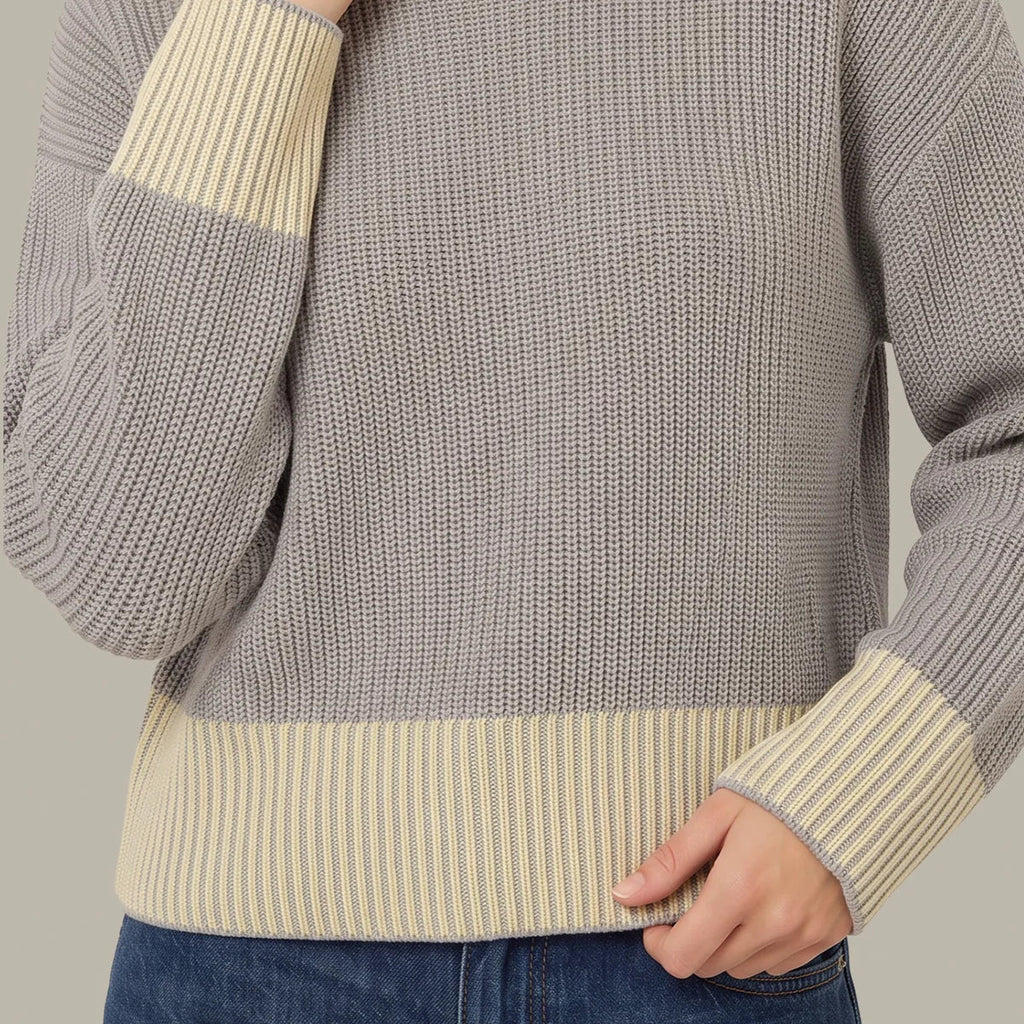 Sienna Stripe Rib Pullover