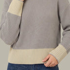 Sienna Stripe Rib Pullover