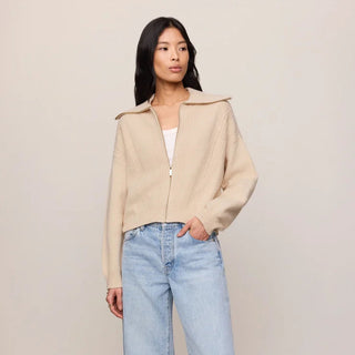 Silverlake Zip Cardigan