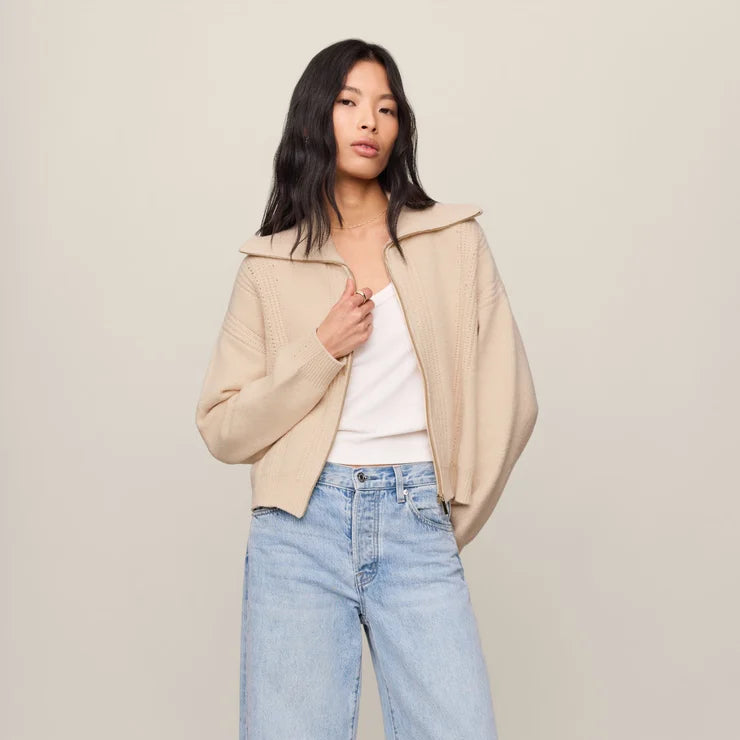Silverlake Zip Cardigan