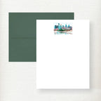 Kramer Drive Philadelphia Skyline Note Card Set