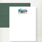 Kramer Drive Philadelphia Skyline Note Card Set