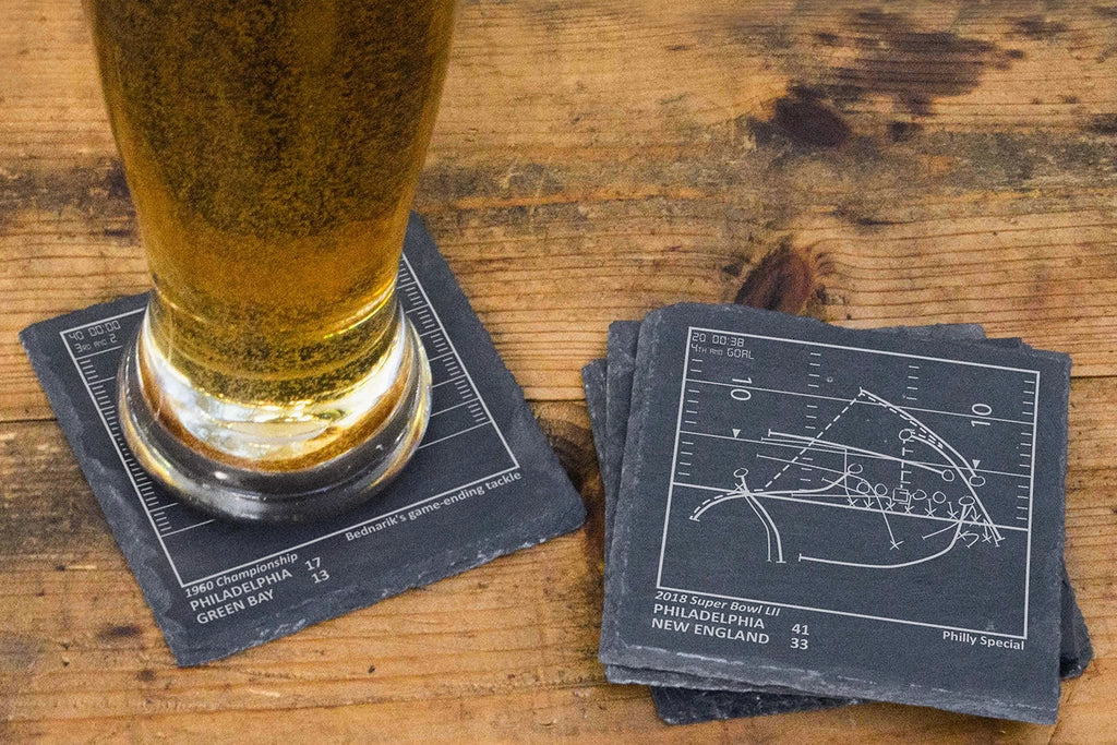 Slate Coasters - Eagles Greatest Plays