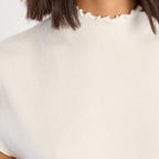 Cloudline Ruffle Sleeveless Tee