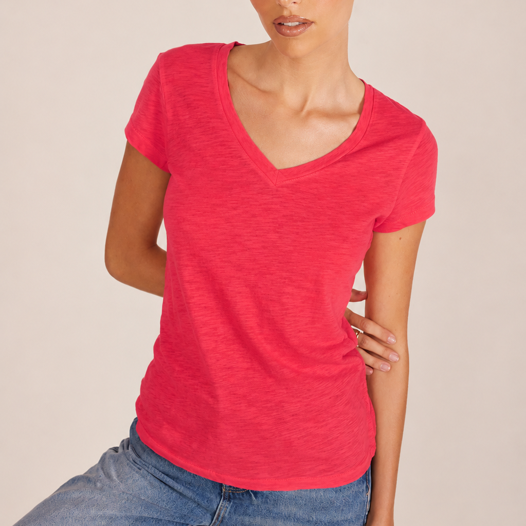 Slim V-Neck Tee
