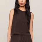 Sloane Jersey Muscle Tank