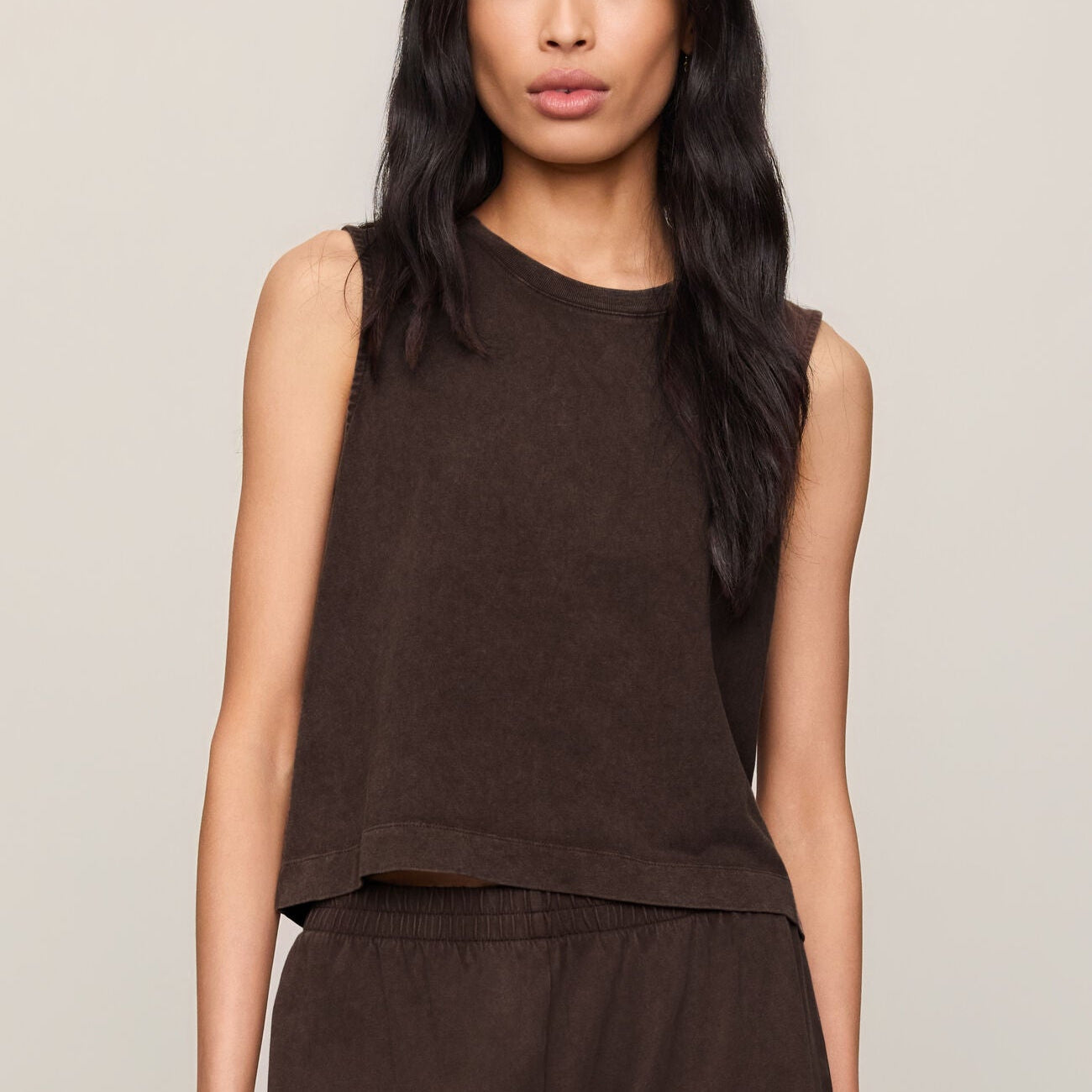 Sloane Jersey Muscle Tank
