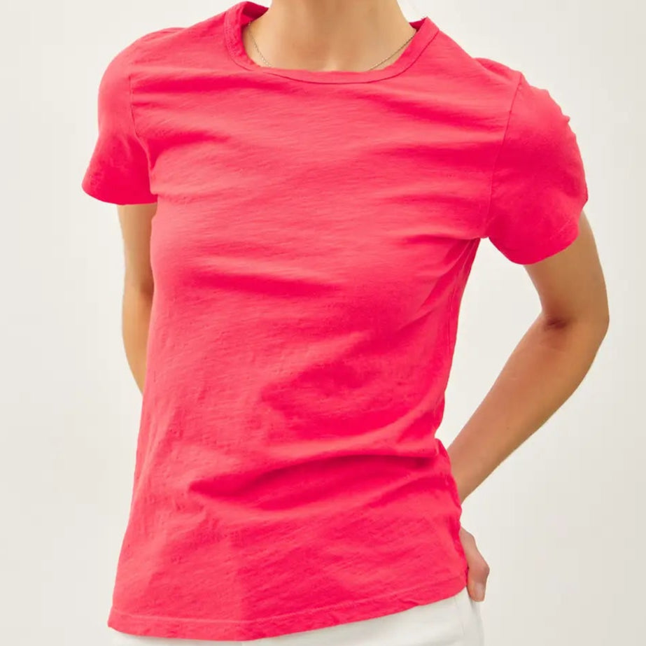 Garment Dyed Cotton Slub Tee