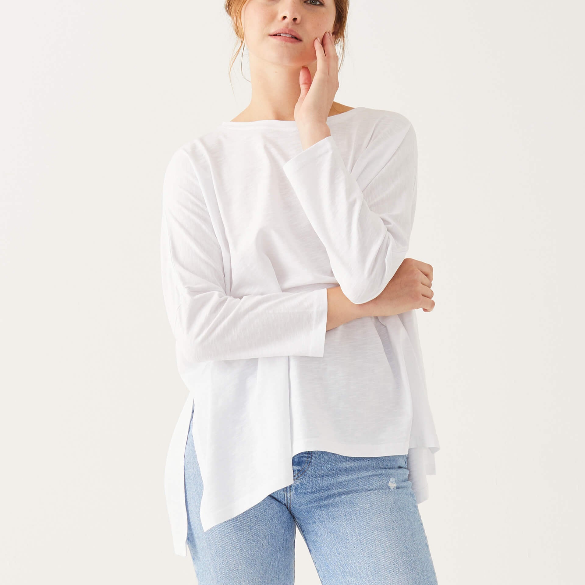 Mersea Catalina Petite Slub Tee