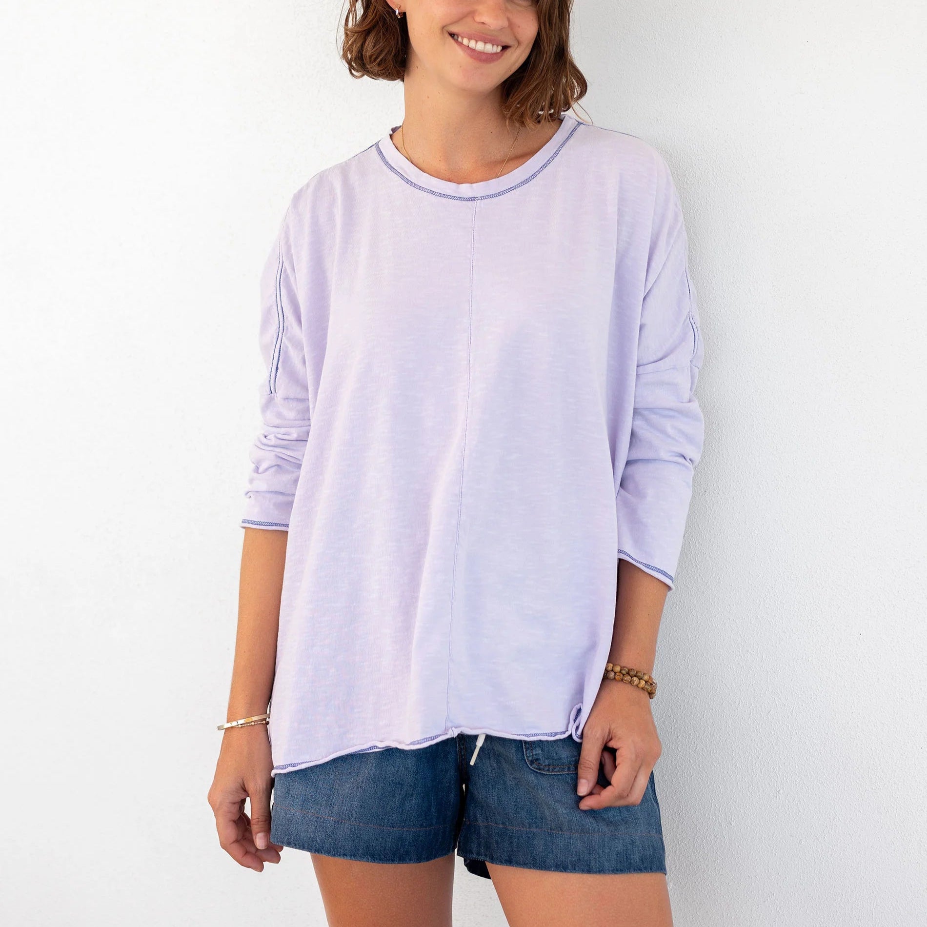 Mersea Catalina Petite Slub Tee