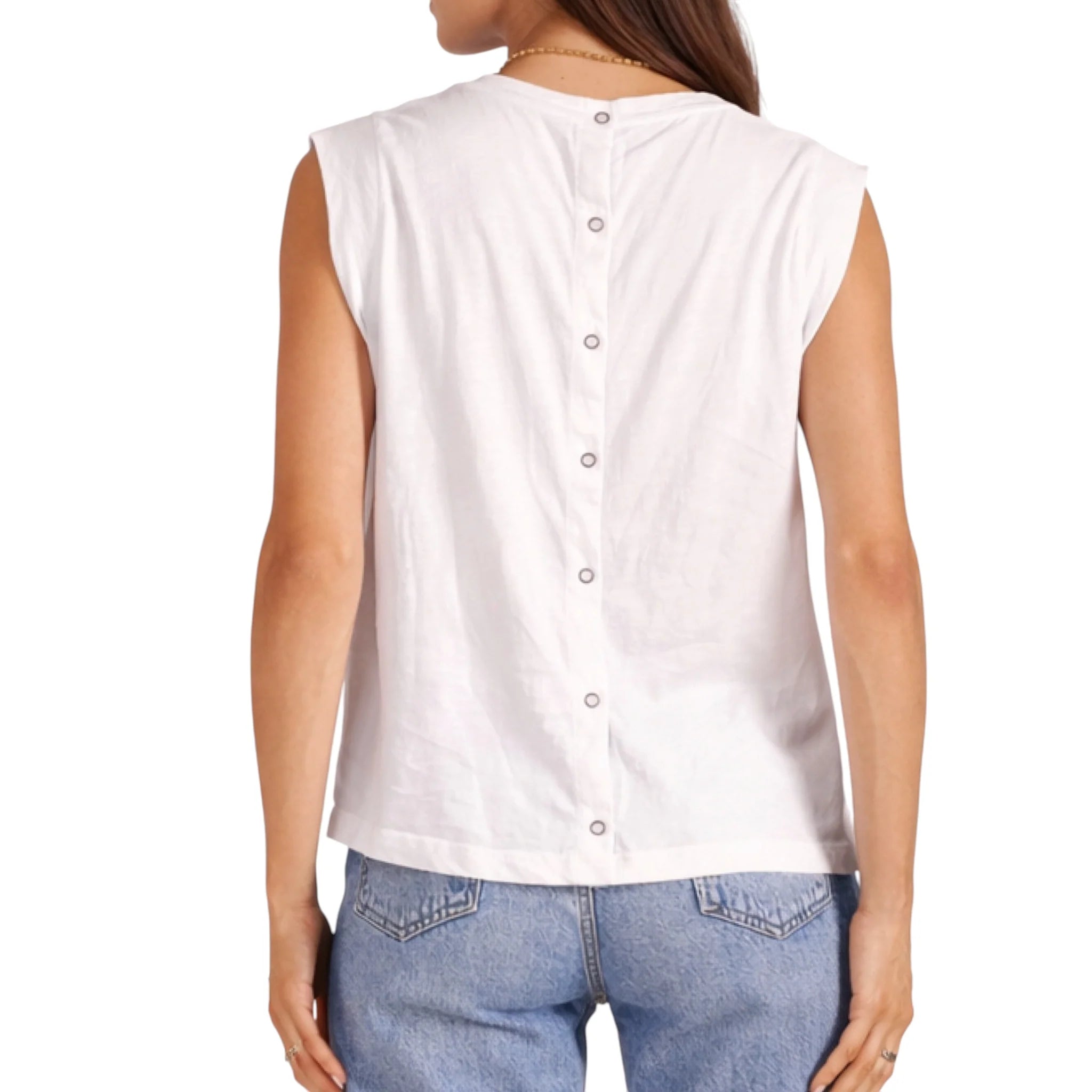 Snap Back Muscle Tee