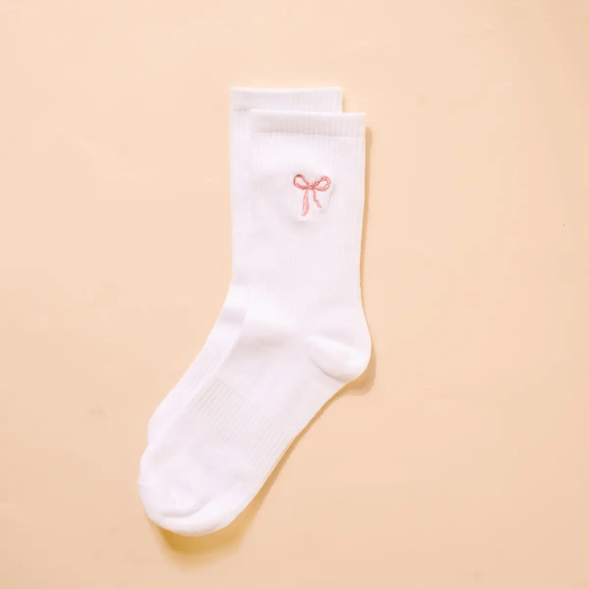 Embroidered Crew Socks