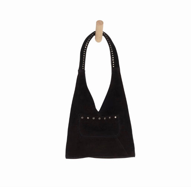 Free People Soho Suede Stud Shoulder Bag
