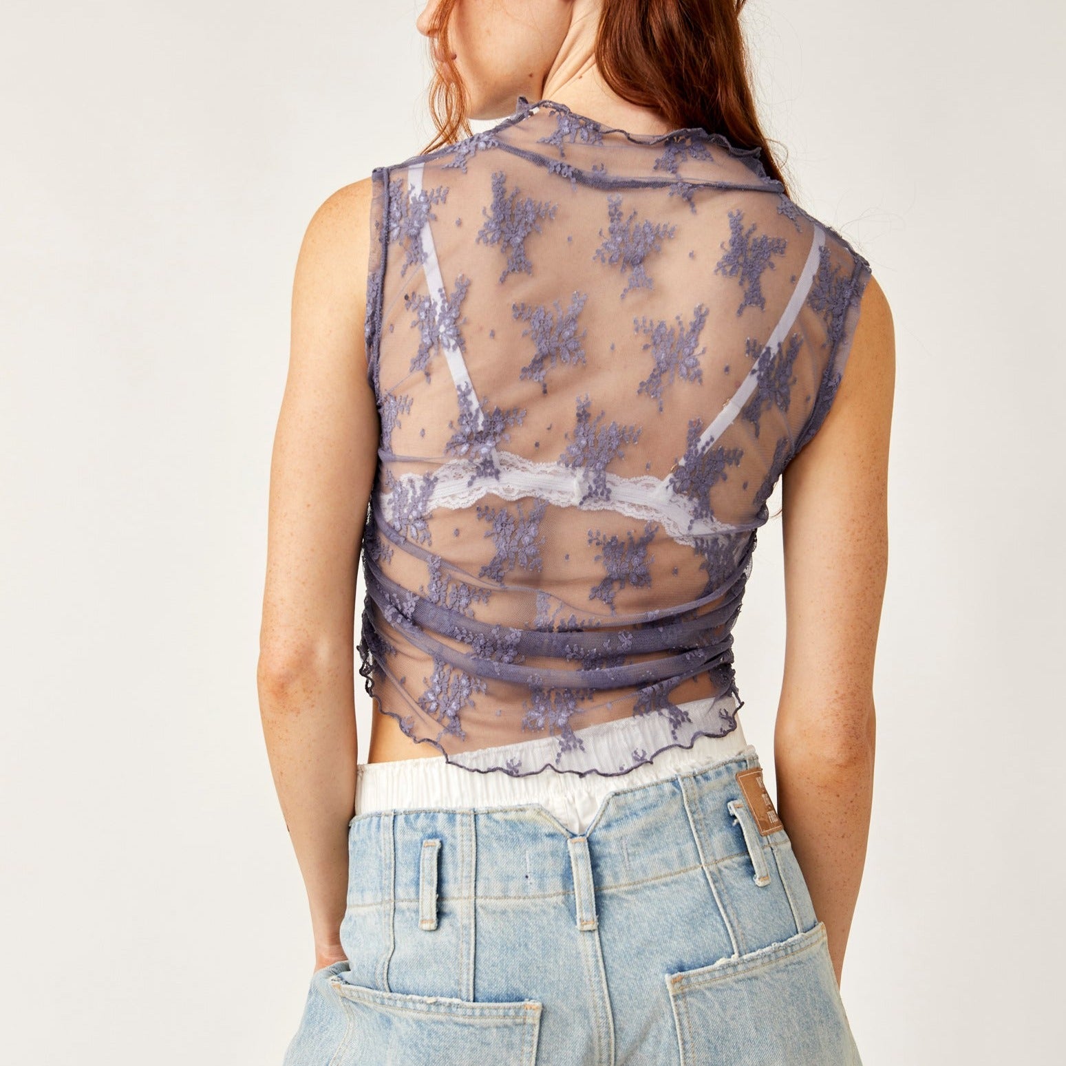 Free People Solid Nice Try Muscle Tank