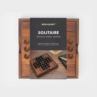 Solitaire Wooden Deluxe Game Board