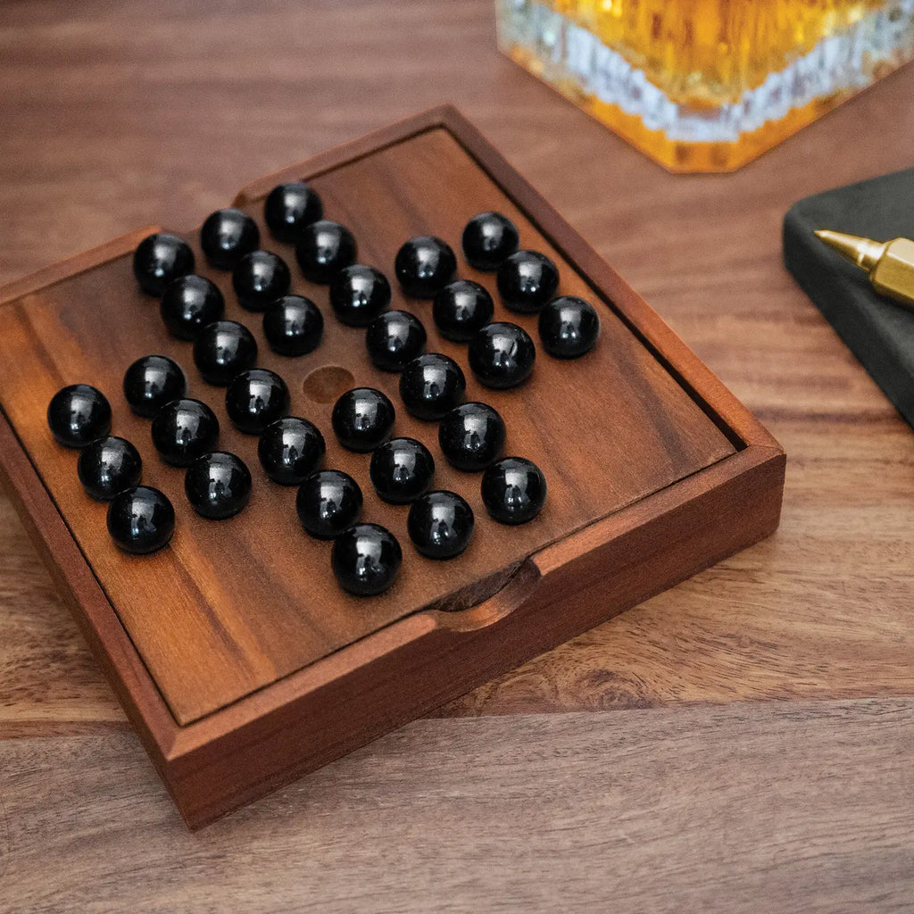 Solitaire Wooden Deluxe Game Board