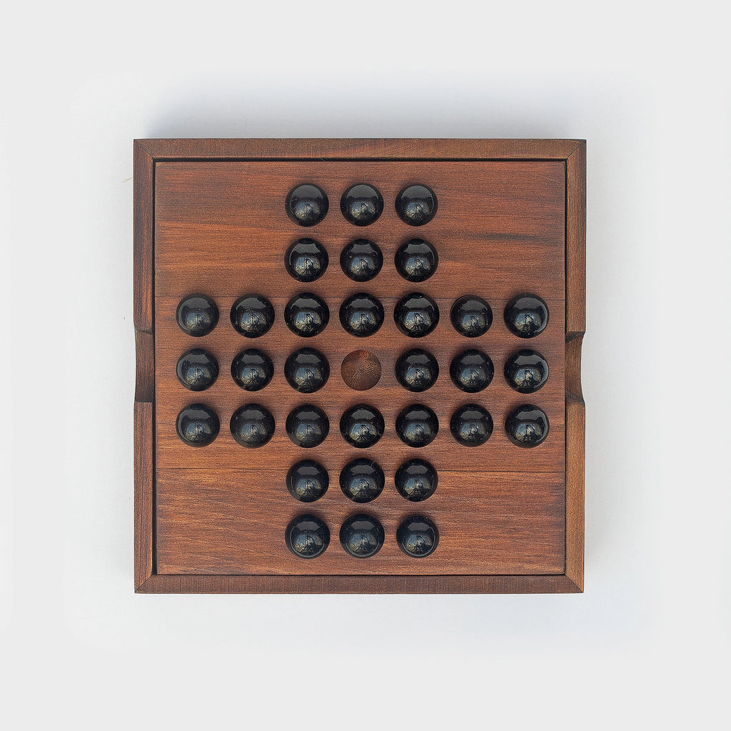 Solitaire Wooden Deluxe Game Board