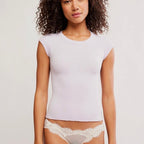 Free People So Soft Seamless Baby Tee