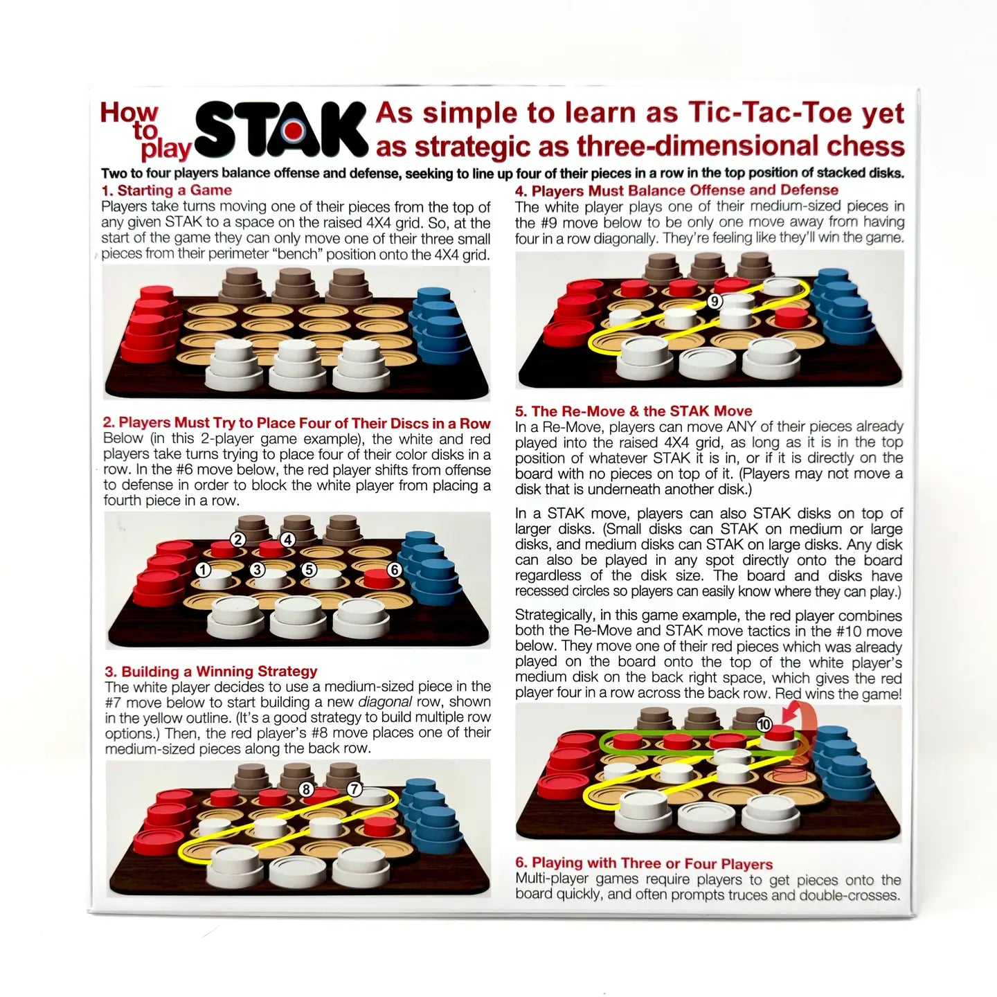 STAK : The Sophisticated Simple Strategy Game