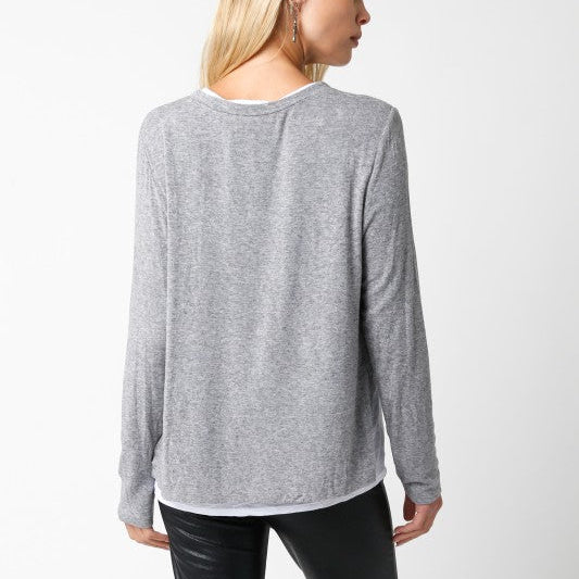 Staple Flow Layered Top