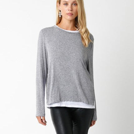 Staple Flow Layered Top