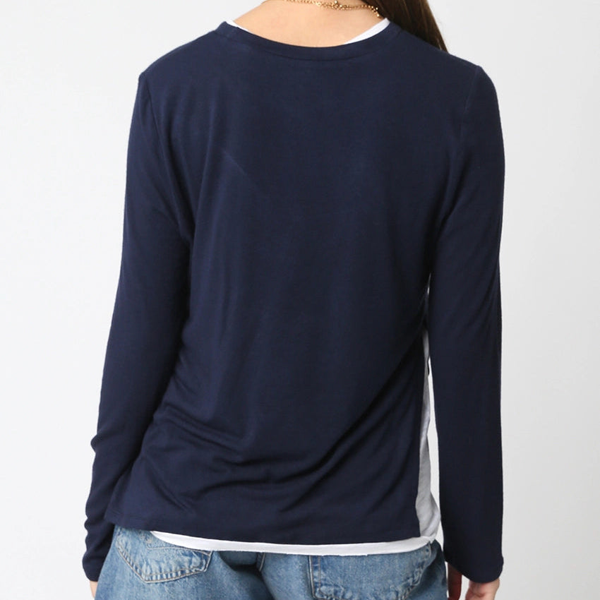 Staple Flow Layered Top