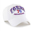 '47 Brand Philadelphia 76ers White Stark Clean Up
