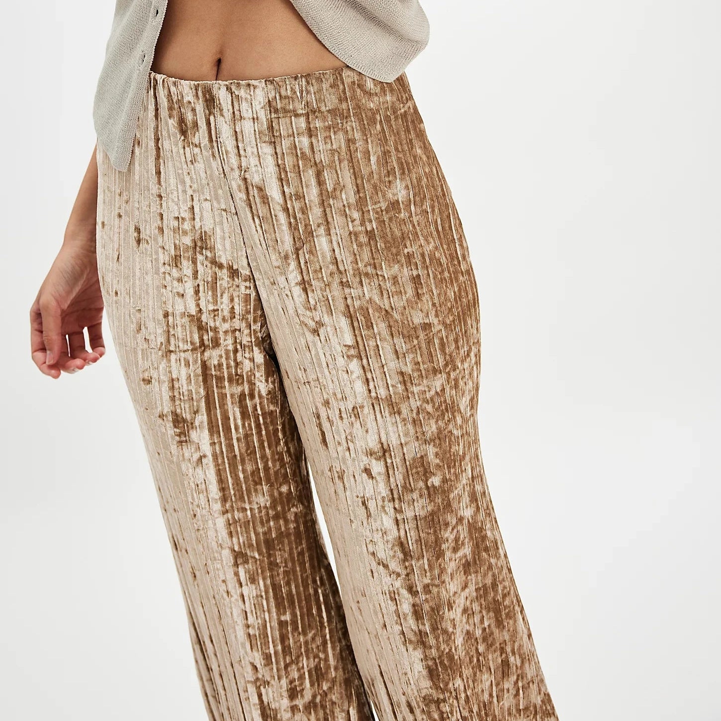 Free People Star Sign Velvet Pants