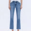 Vervet Mid Rise Cropped Straight Jeans