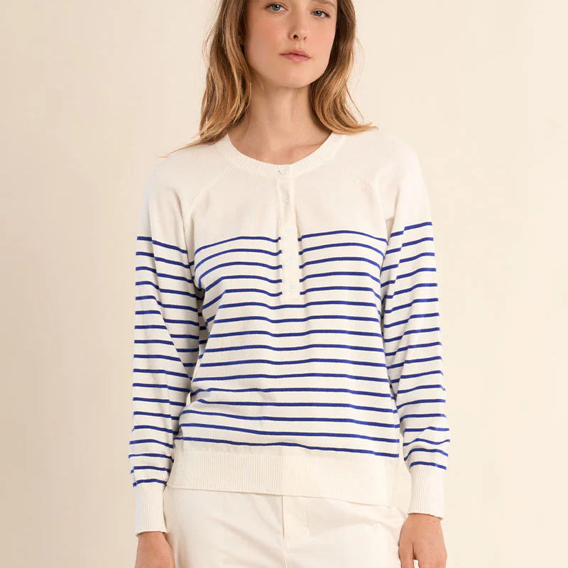 Harbor Stripe Pullover