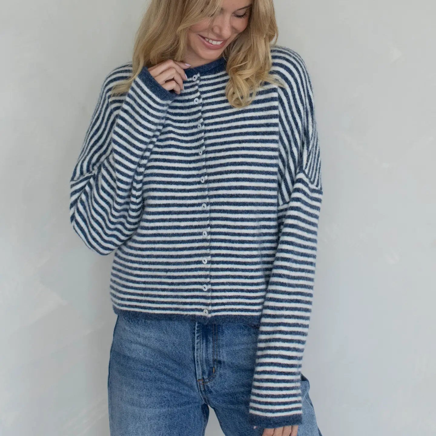 Piper Striped Cardigan