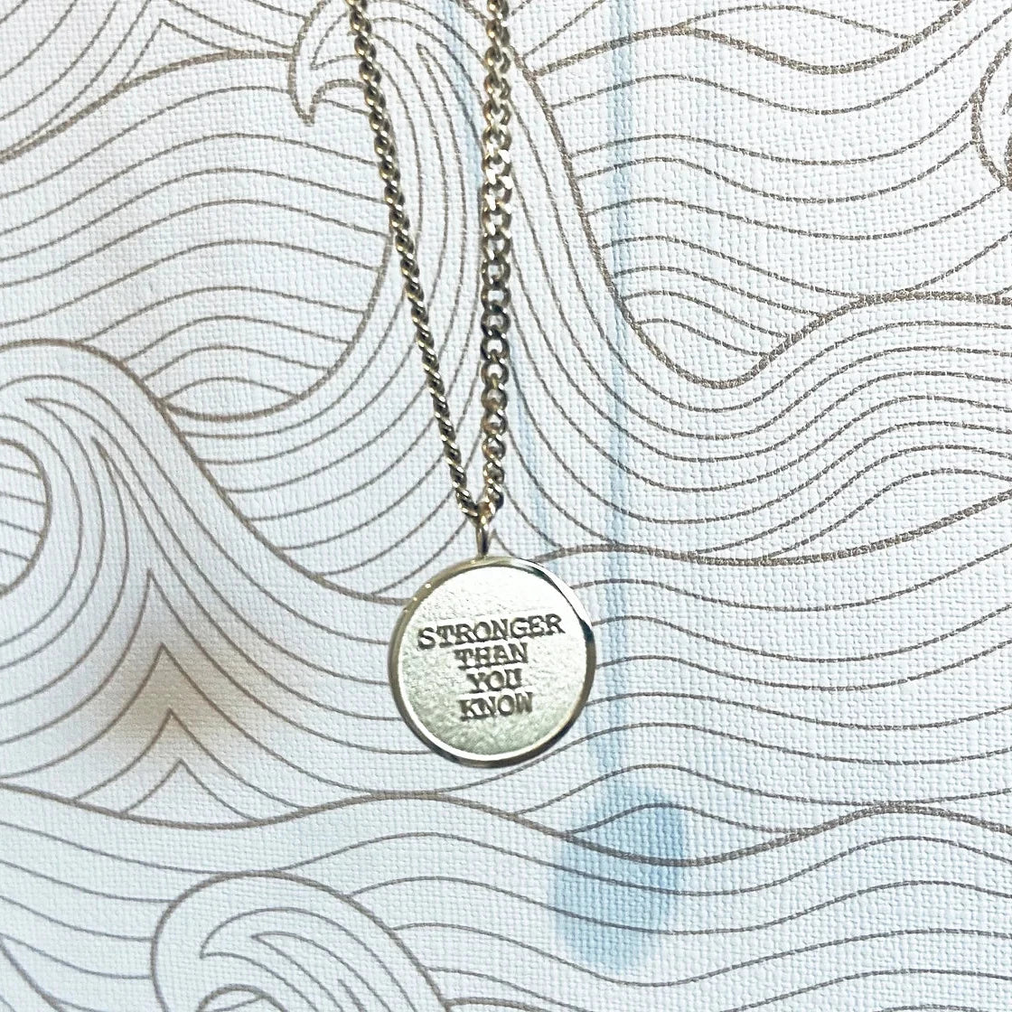 Raising Surfers Stronger Than You Know Necklace