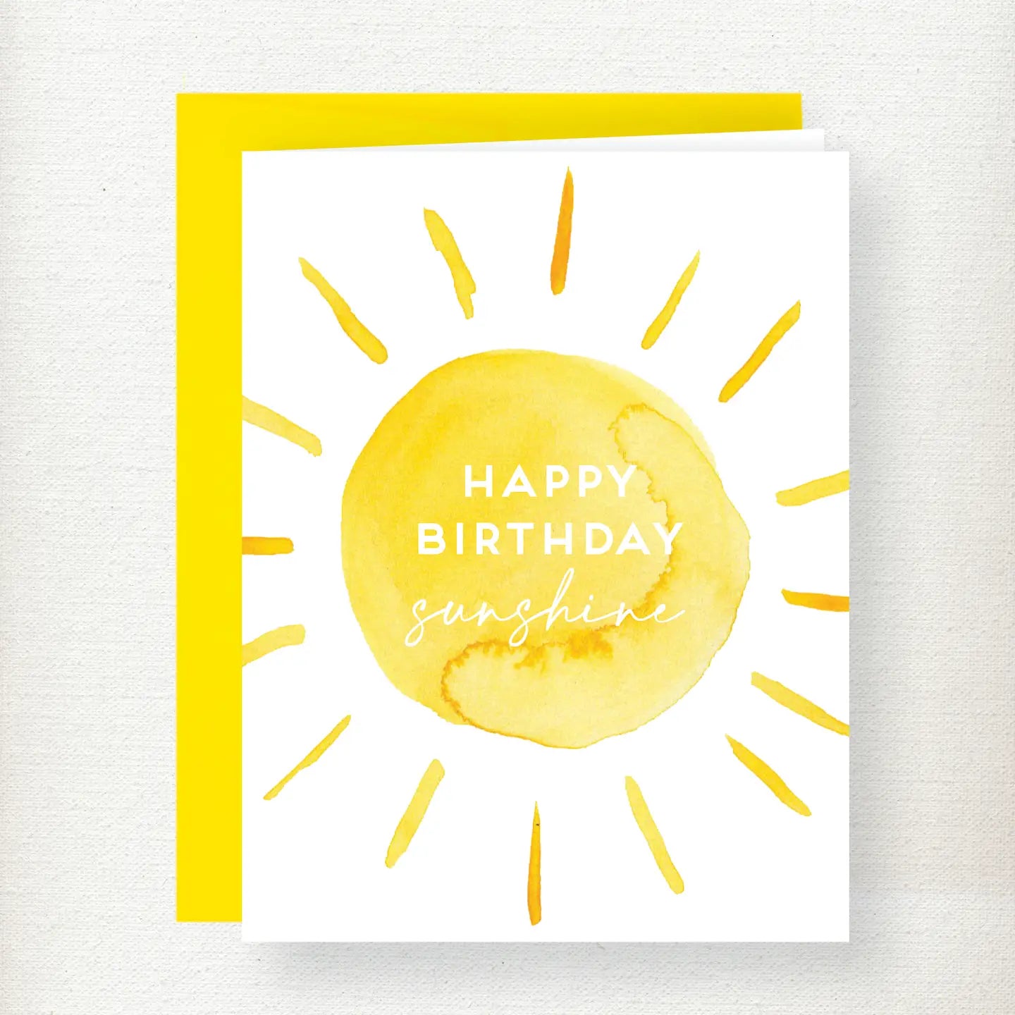 Sunshine Birthday Greeting Card