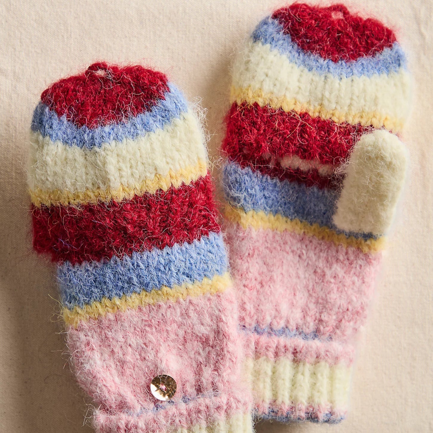 Free People Super Stripe Gloves
