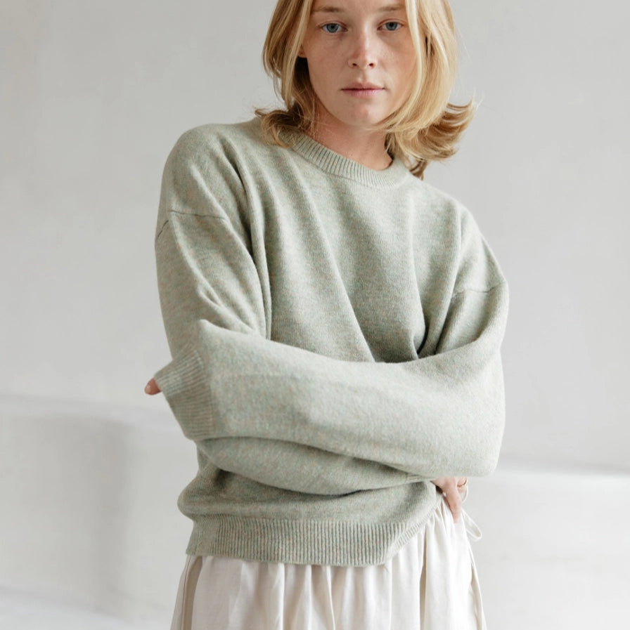 Sutton Subtle Multi-Color Knit Sweater