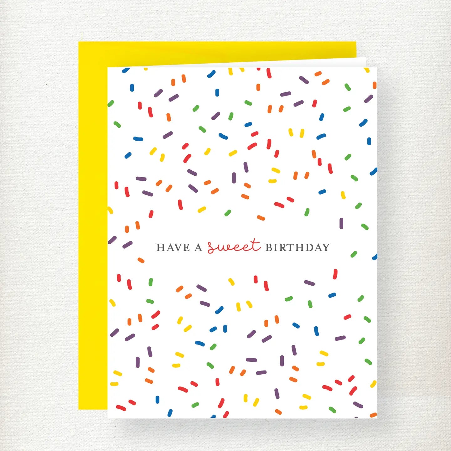 Sweet Sprinkles Birthday Greeting Card