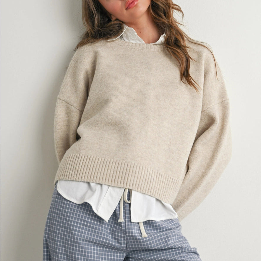 Tie-Back Sweater