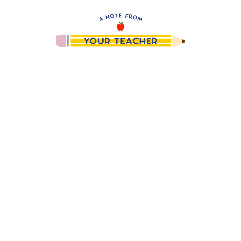 Kramer Drive Teacher Note Stack