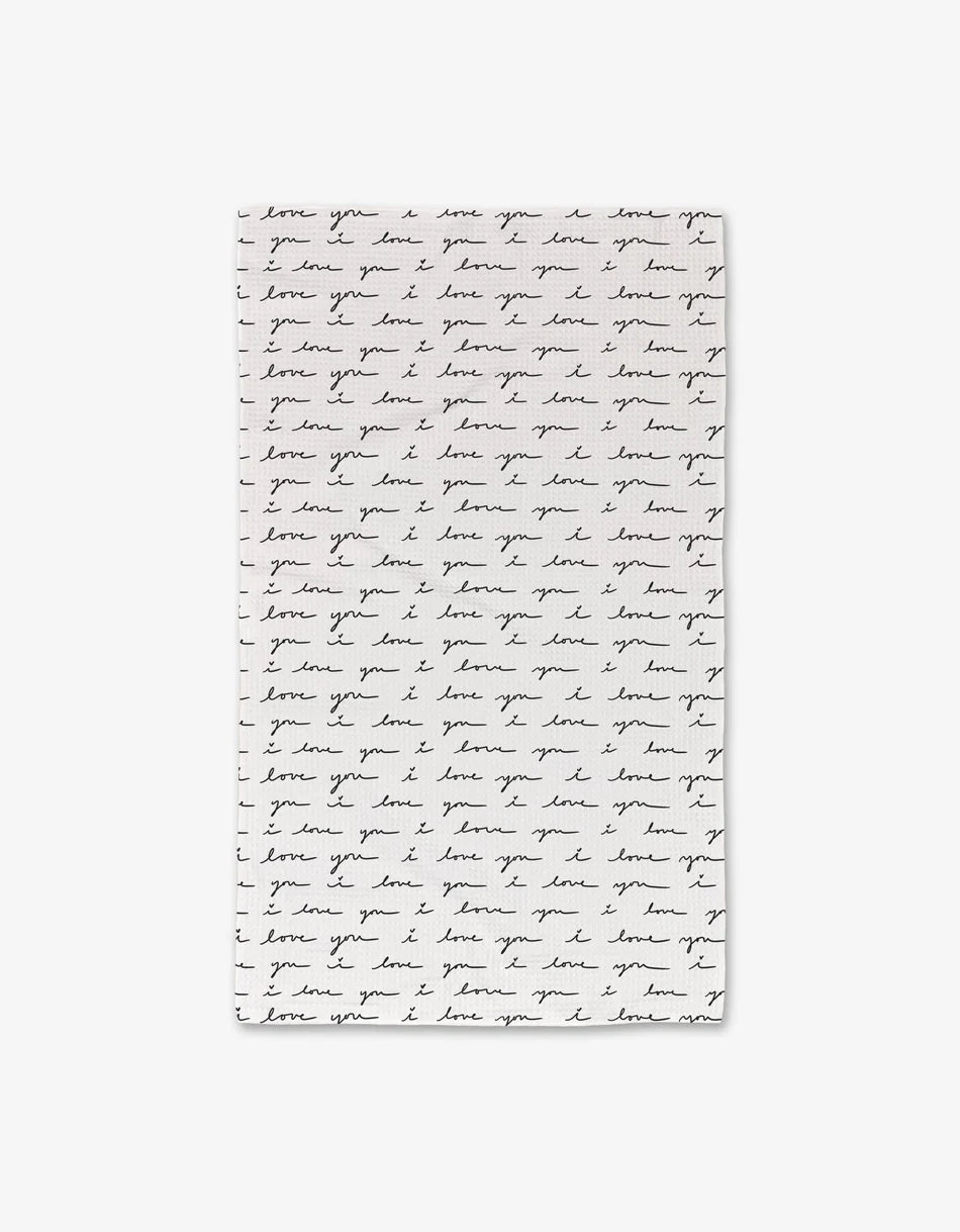 Geometry Tea Towel