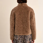Teddy Collarless Jacket
