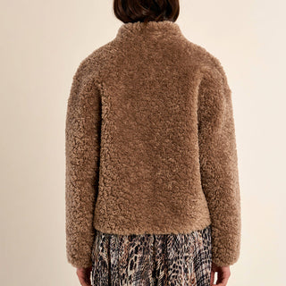 Teddy Collarless Jacket