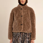 Teddy Collarless Jacket
