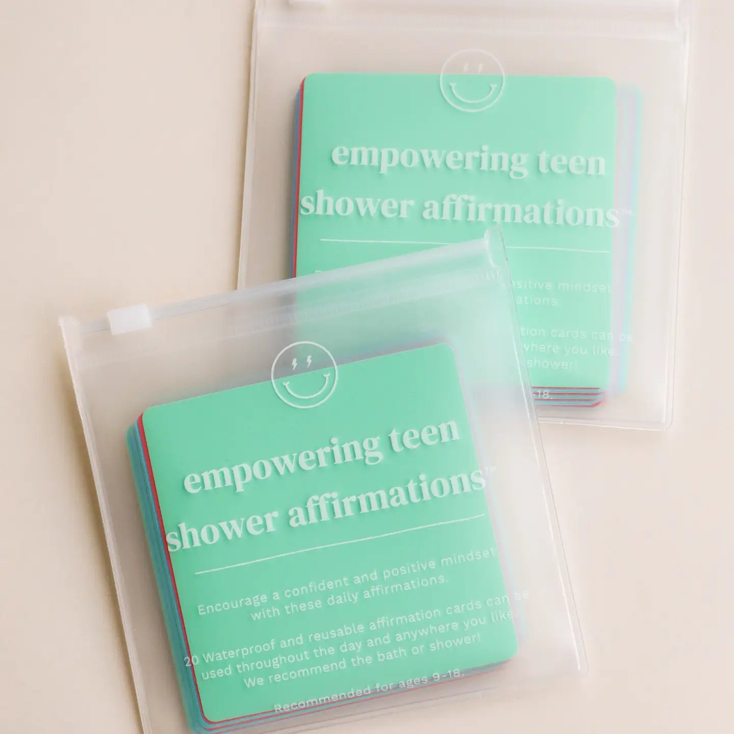 Teens Shower Affirmation Cards