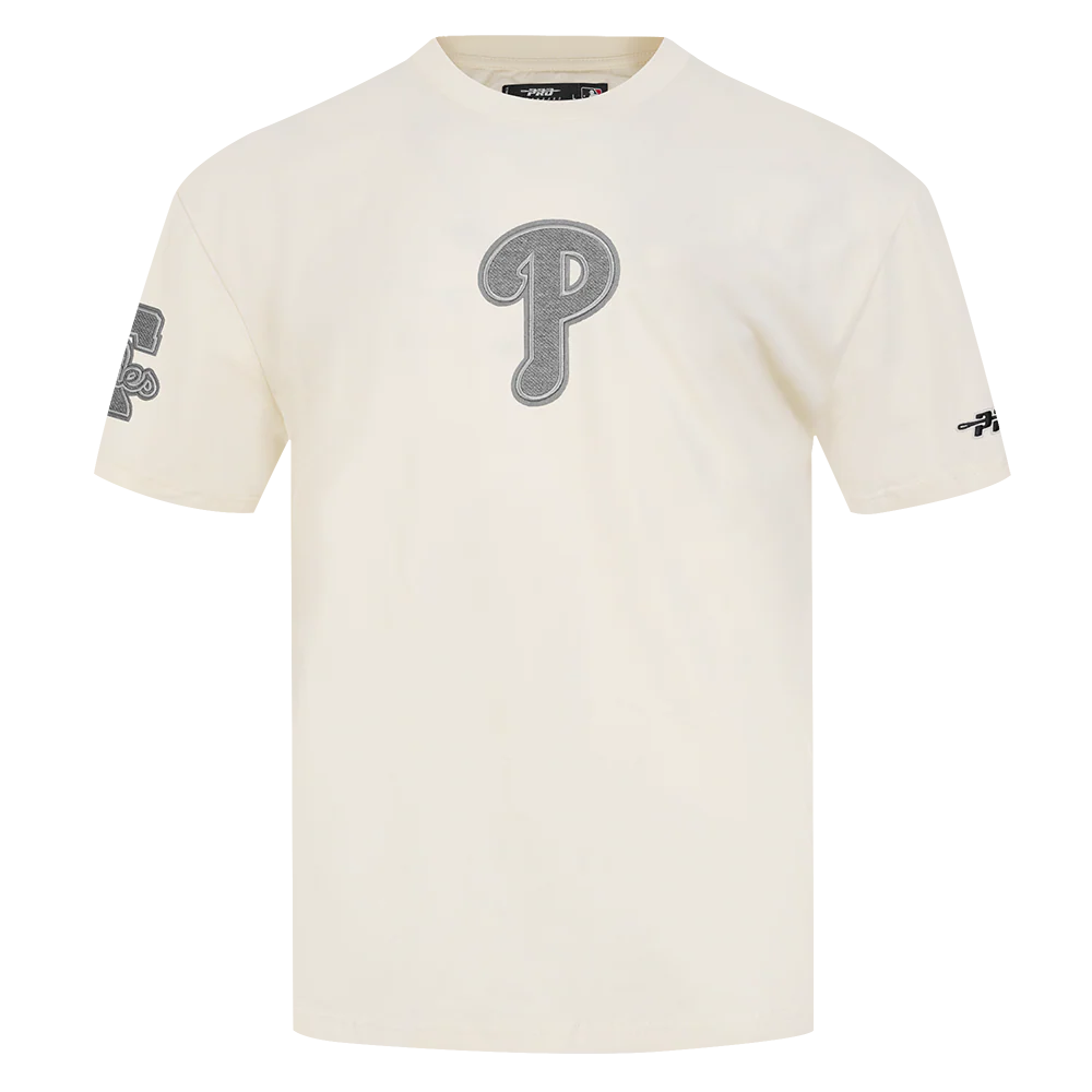 MLB Philadelphia Phillies Reverse French Terry Men's Cotton Jersey Drop Shoulder Top Secondary image