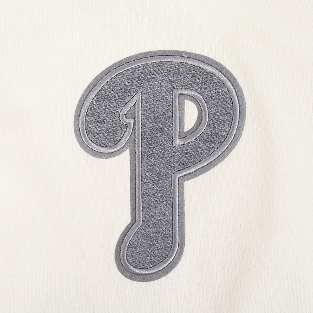 MLB Philadelphia Phillies Reverse French Terry Men's Cotton Jersey Drop Shoulder Top