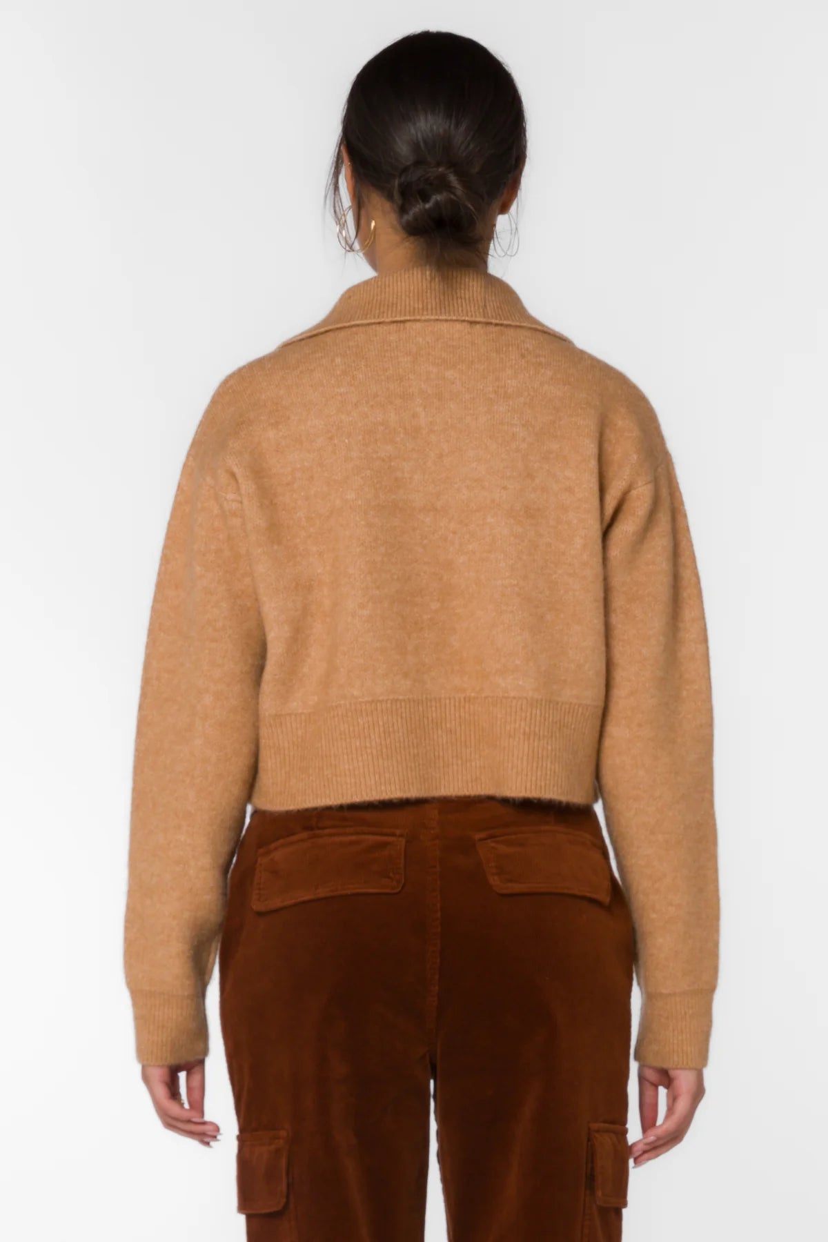 Thomas Long Sleeve Crop Sweater