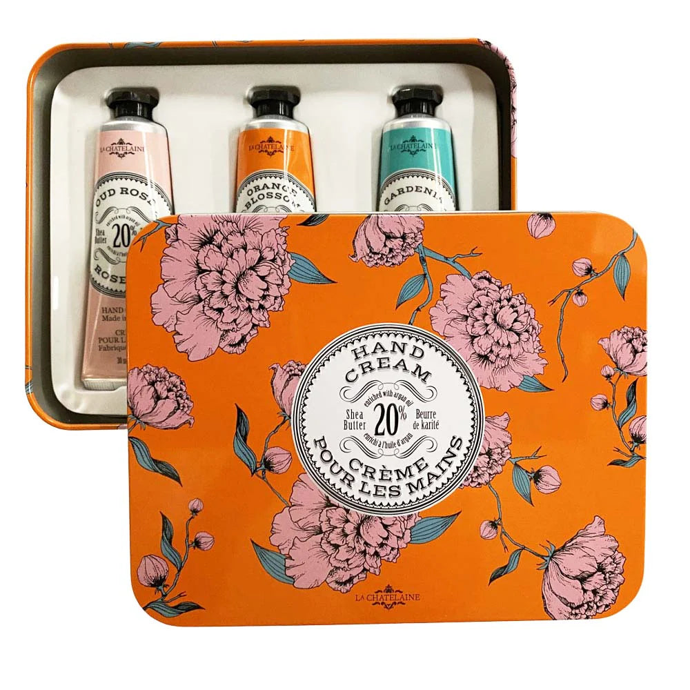 Hand Cream Trio Gift Tin