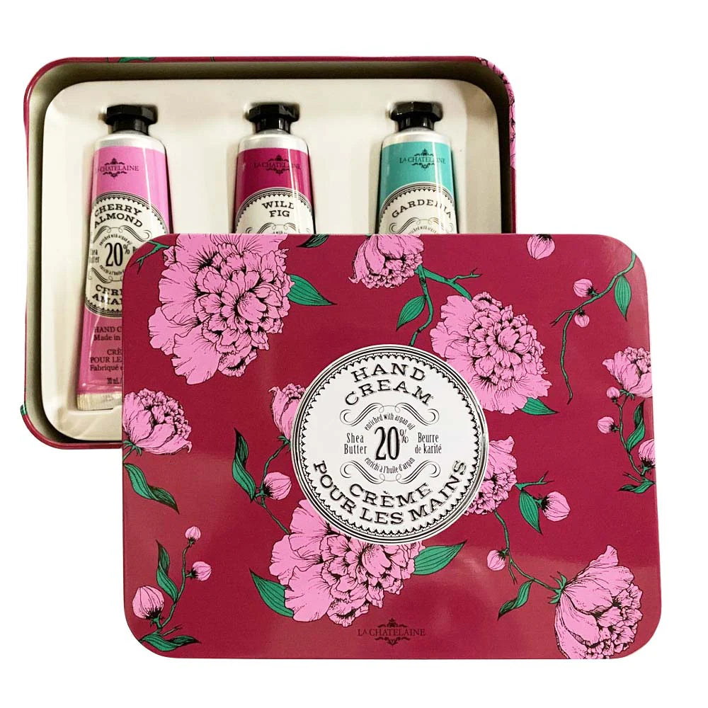 Hand Cream Trio Gift Tin