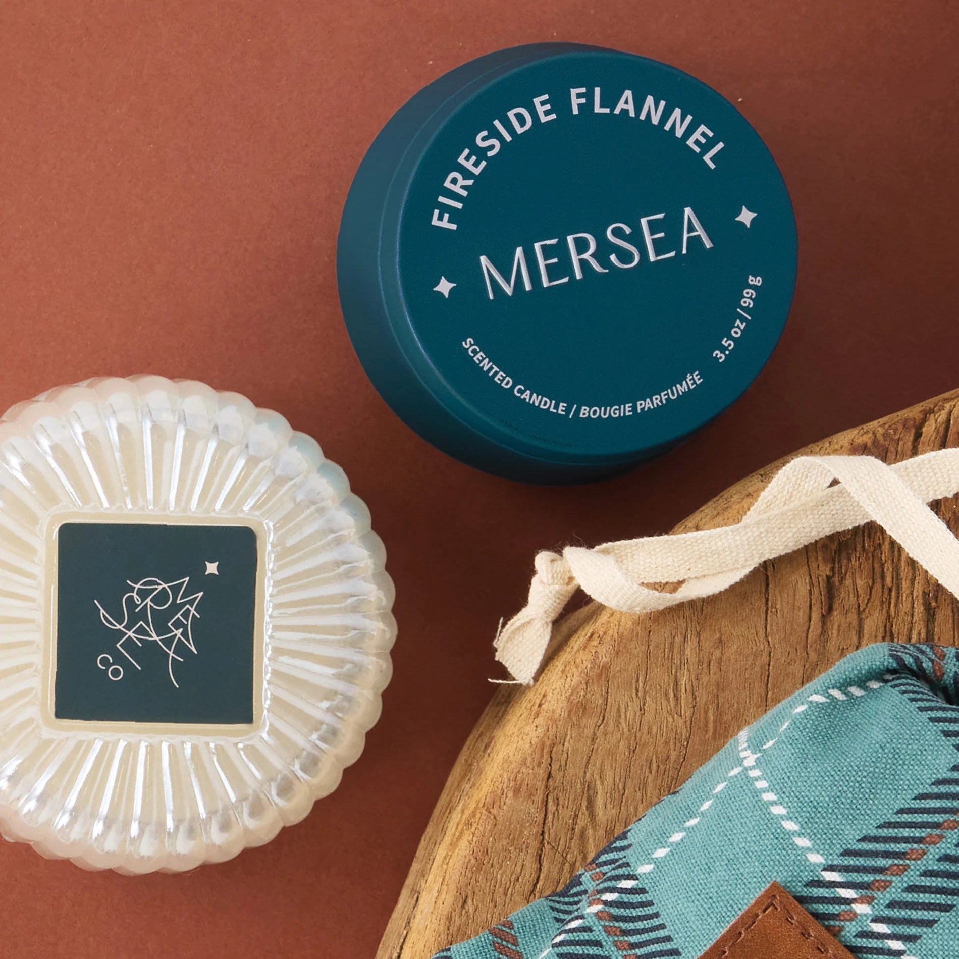 Mersea Toy Shop Tin Candle